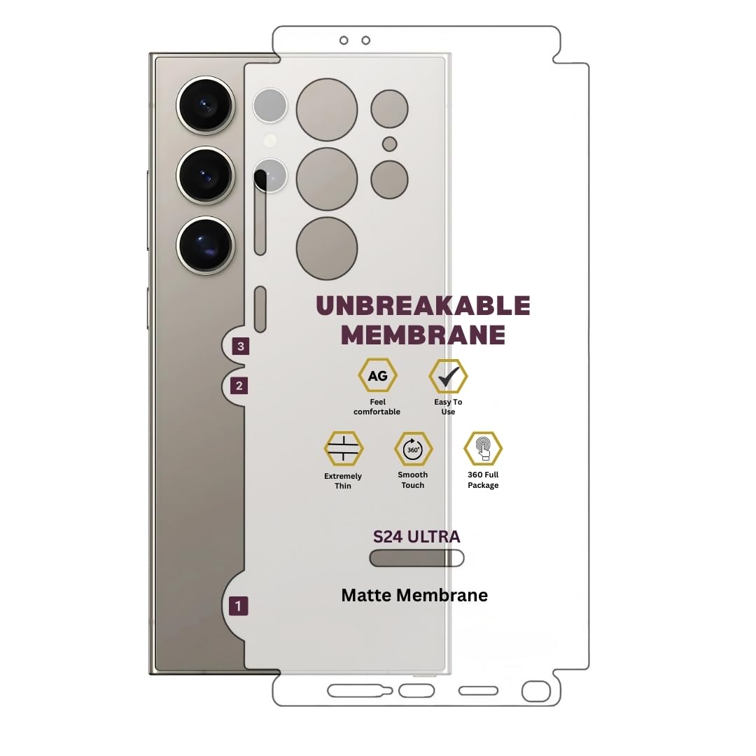 Samsung S25 Ultra Premium 3-in-1 Combo (Nillkin Hard Case + Premium Tempered Glass + Matte Guard)