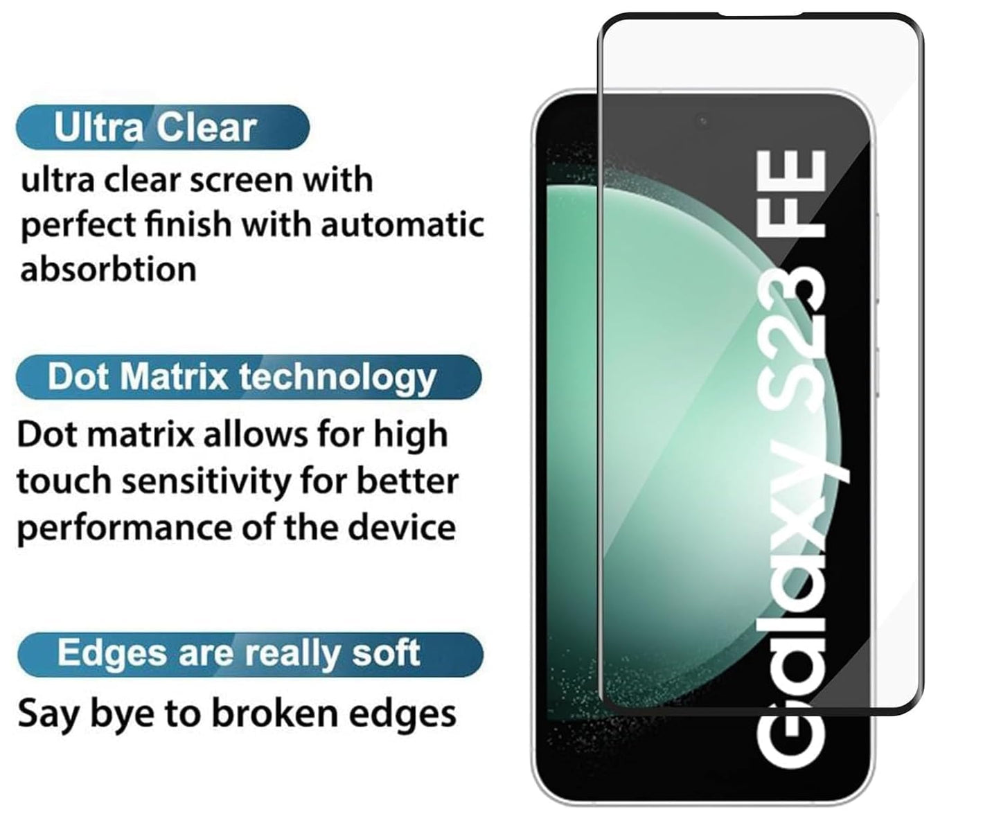 Tempered Glass for Samsung Galaxy S23 FE (5G)