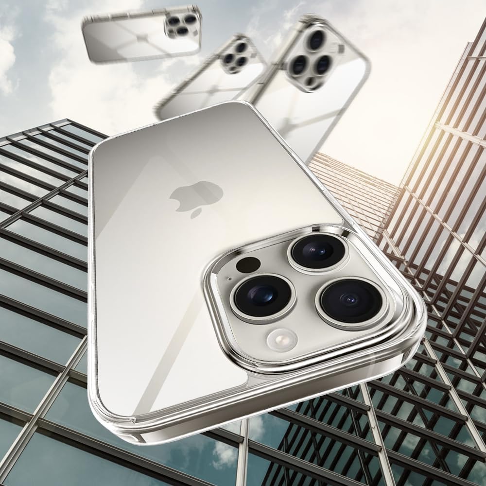 iPhone 16 Pro Hard Transparent Back Cover