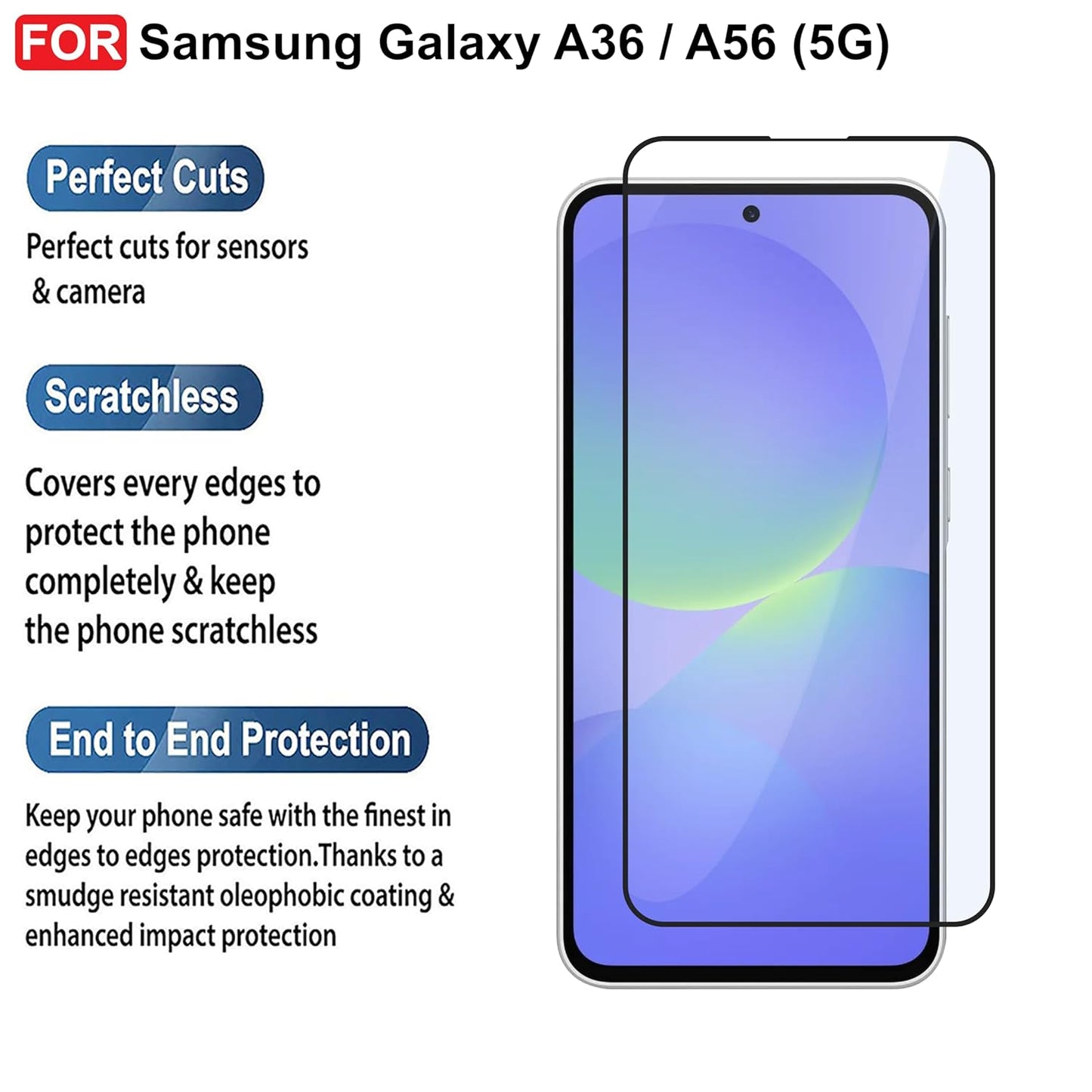 Tempered Glass for Samsung Galaxy A36 | A56 (5G)
