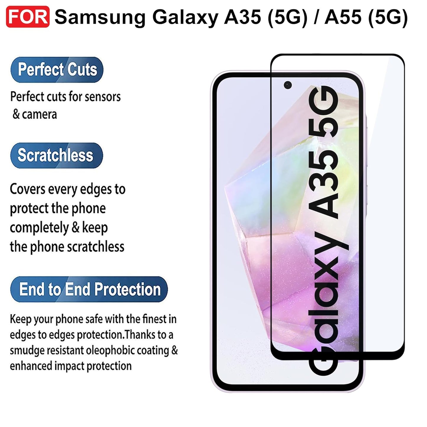 Tempered Glass for Samsung Galaxy A35 | A55 (5G)