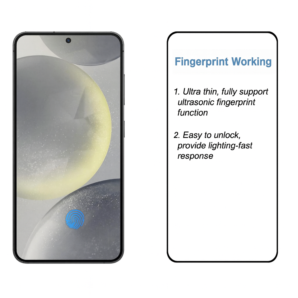 Samsung S23 Premium 3-in-1 Combo (Nillkin Hard Case + Premium Tempered Glass + Matte Guard)