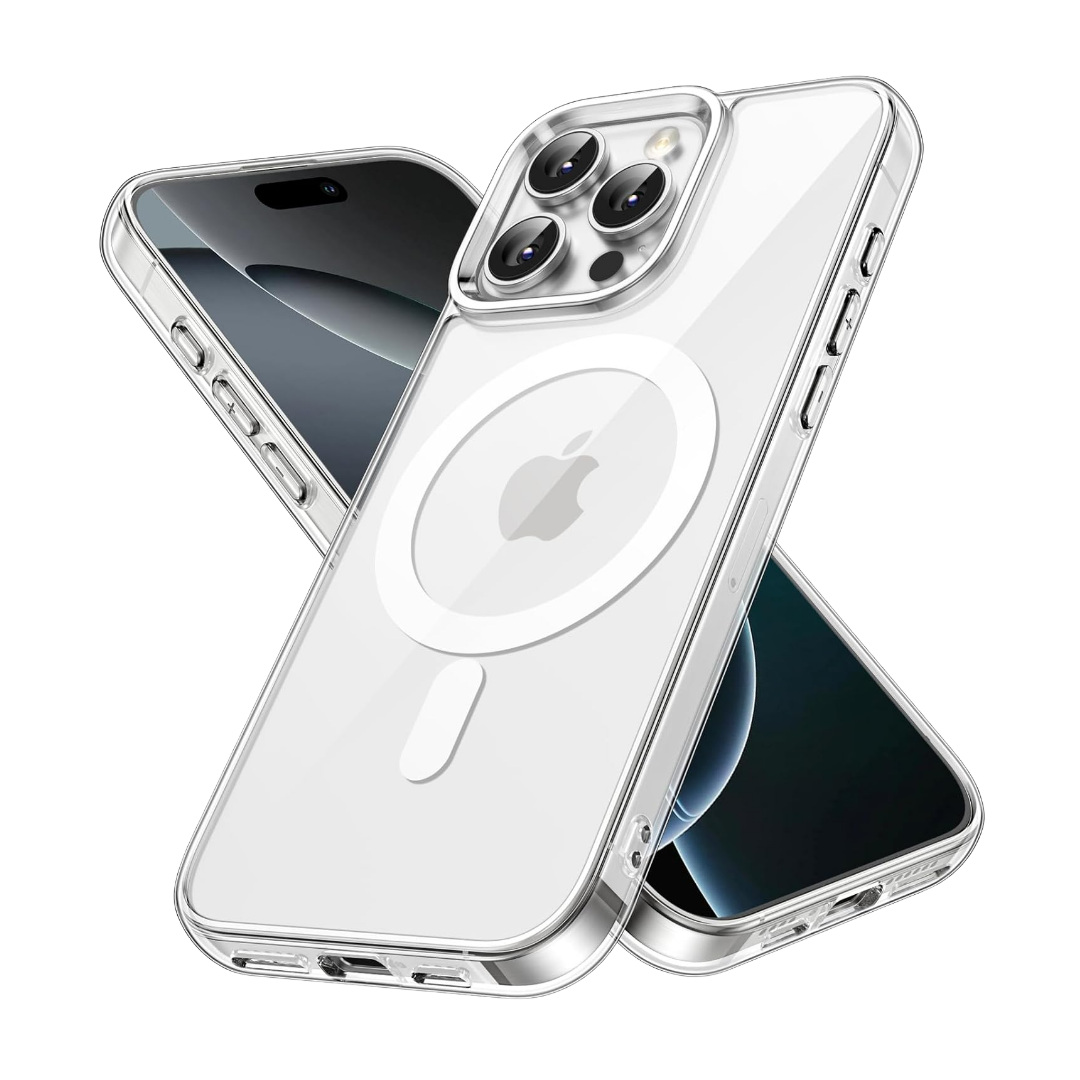 iPhone 16 Pro  Max Silicon Clear Case | Soft Flexible Slim-Fit