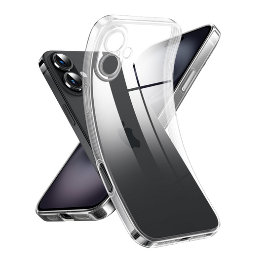 iPhone 16 Silicon Clear Case | Soft Flexible Slim-Fit