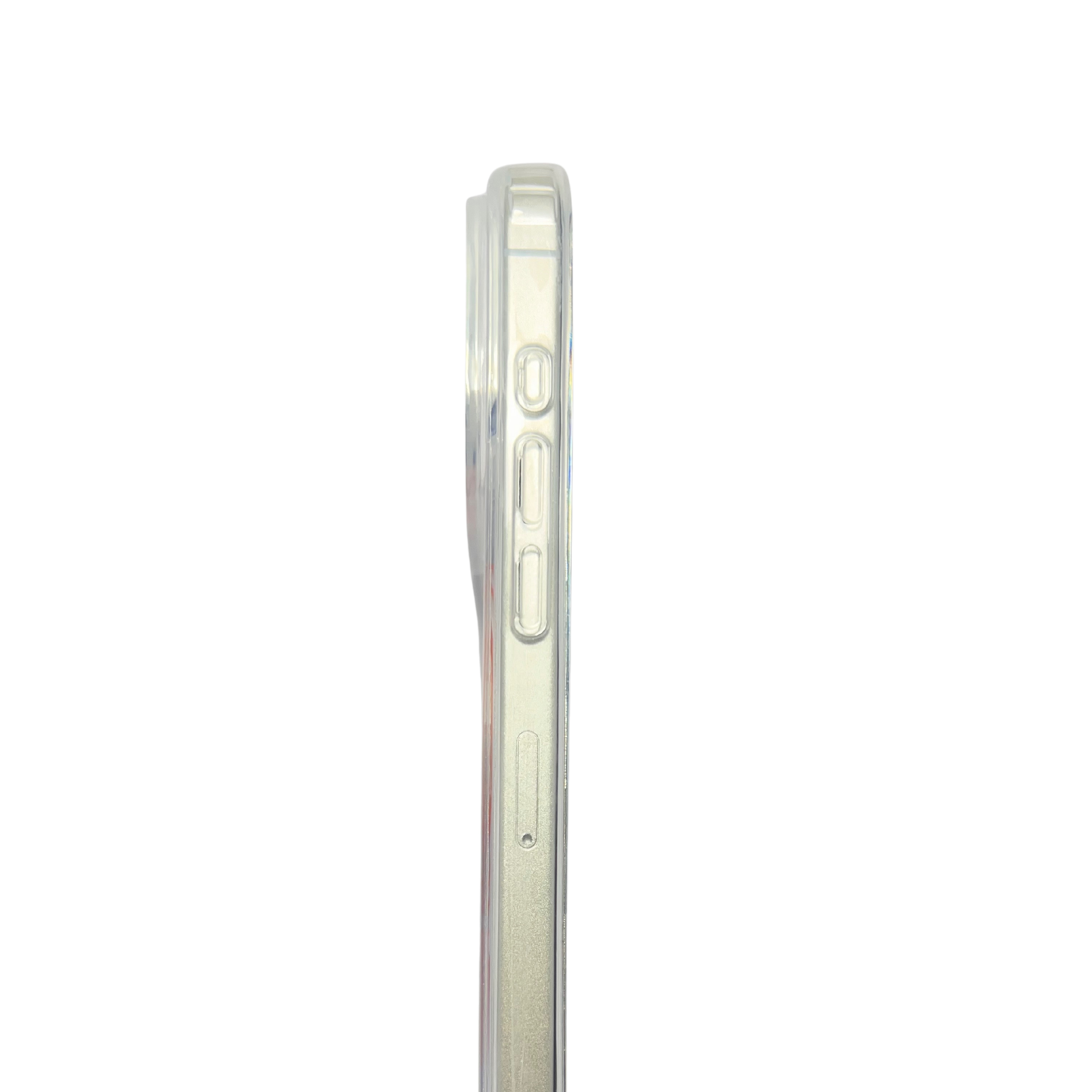 iPhone 17 Pro Max Color Ring Transparent MagSafe Back Cover