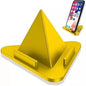 Tabletop Mobile Stand Mate Portable Three-Sided Triangle Desktop Stand Mobile Phone Pyramid Shape Holder Desktop Stand