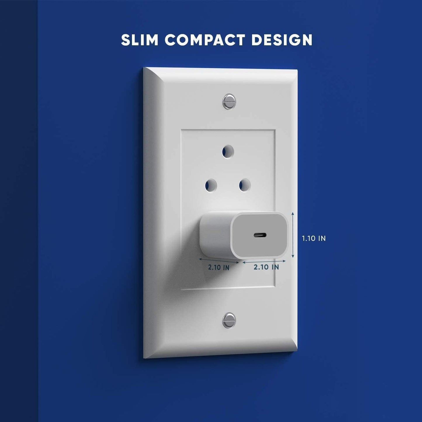 Apple iPhone 20W Charger Type-C Adapter | USB-C Fast Charging Adapter