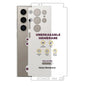 Back Skin Shield For Samsung S24 Ultra | Full Fit, Case-Friendly, Matte Finish (Back & Side)