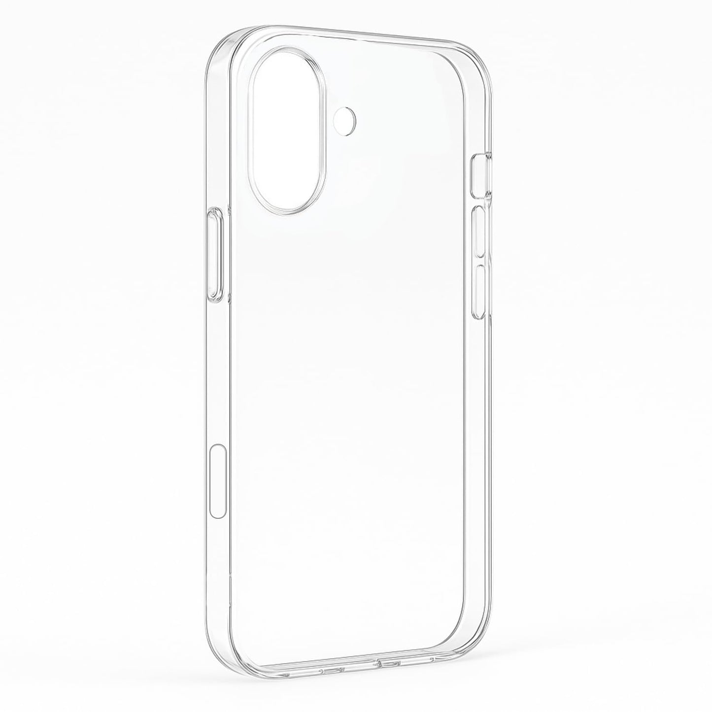 iPhone 17 Hard Transparent Back Cover