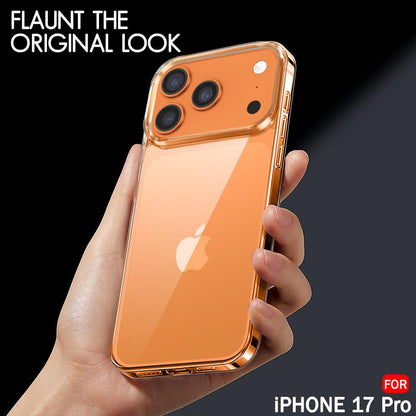iPhone 17 Pro Hard Transparent Back Cover