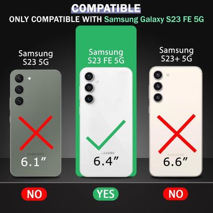 Samsung S23FE 5G Transparent Mag safe case
