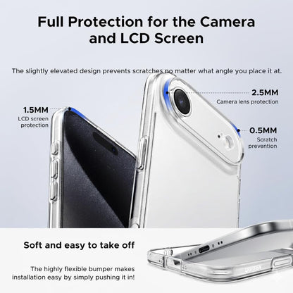 iPhone 17 Air Hard Transparent Cover