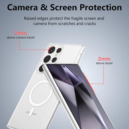 Samsung S25 ultra 5G Transparent Mag safe case