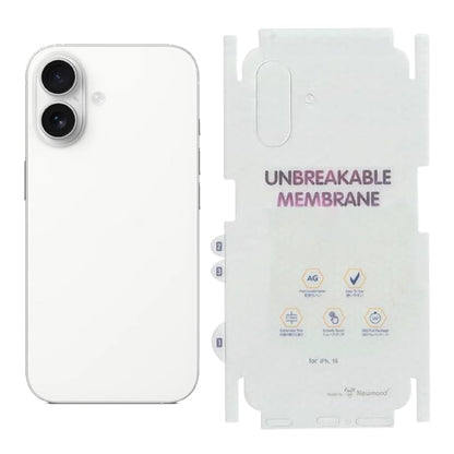 Back Skin Shield For iPhone 16 Plus | Full Fit, Case-Friendly, Matte Finish (Back & Side)