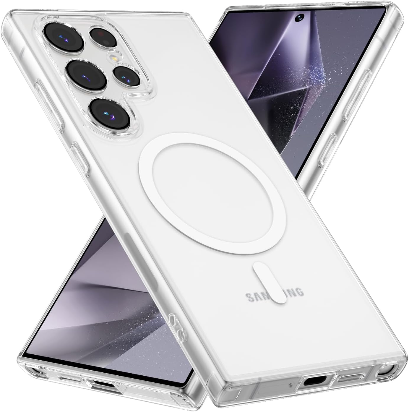 Samsung S25 ultra 5G Transparent Mag safe case