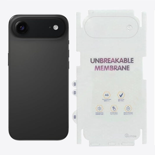 Back Skin Shield For iPhone 17 AIR | Full Fit, Case-Friendly, Matte Finish (Back & Side)