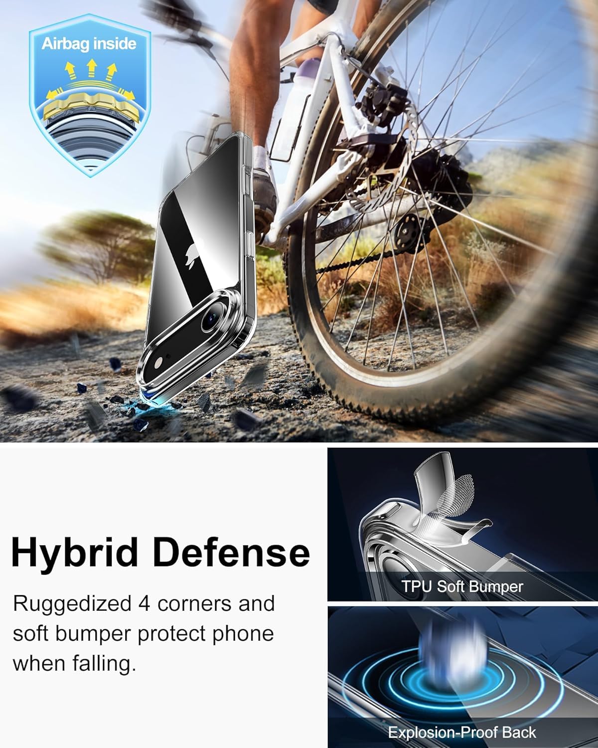 iPhone 17 Air transparent Soft Premium Case