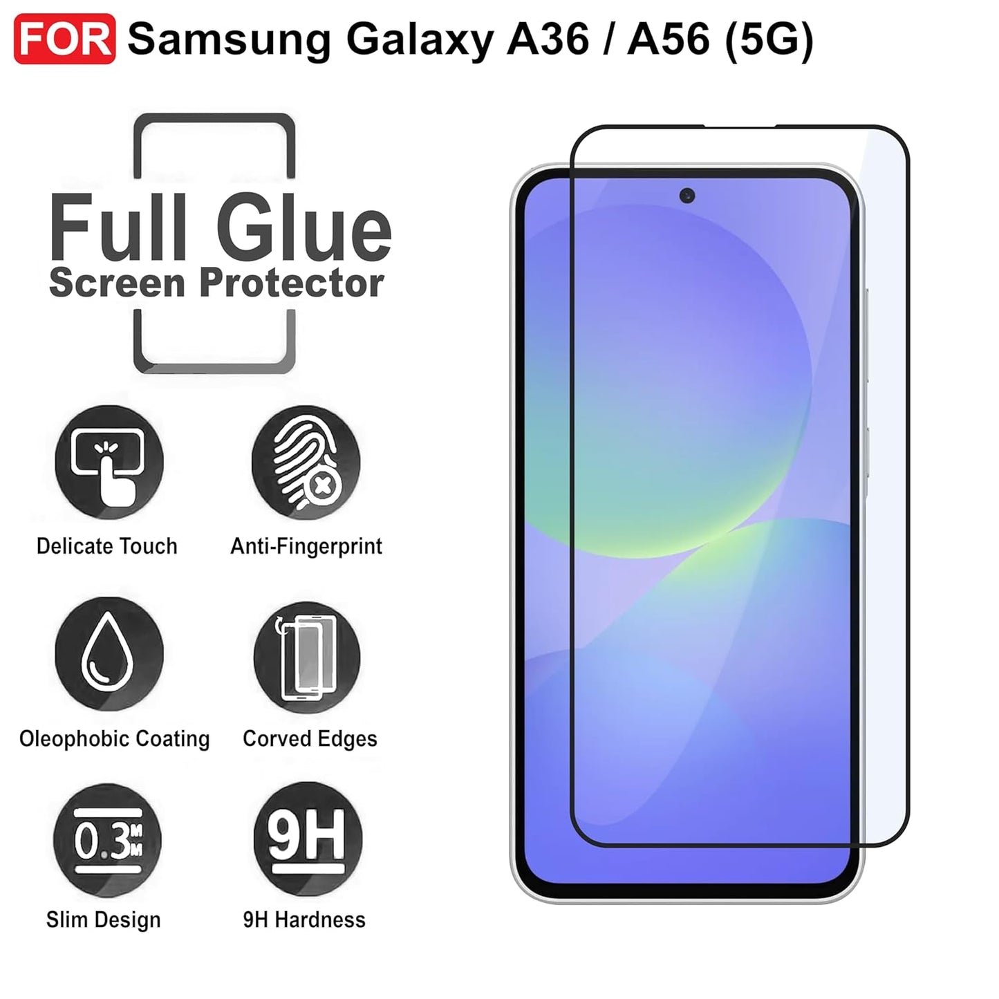 Tempered Glass for Samsung Galaxy A36 | A56 (5G)