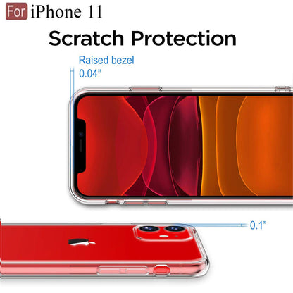 iPhone 11 Silicon Clear Case | Soft Flexible Slim-Fit