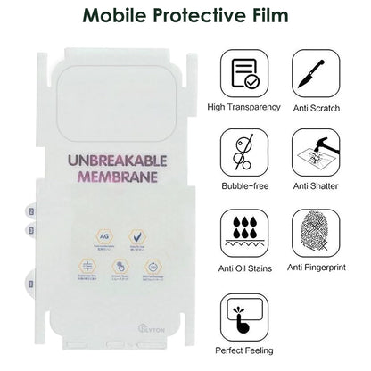 Back Skin Shield For iPhone 17 PRO MAX | Full Fit, Case-Friendly, Matte Finish (Back & Side)