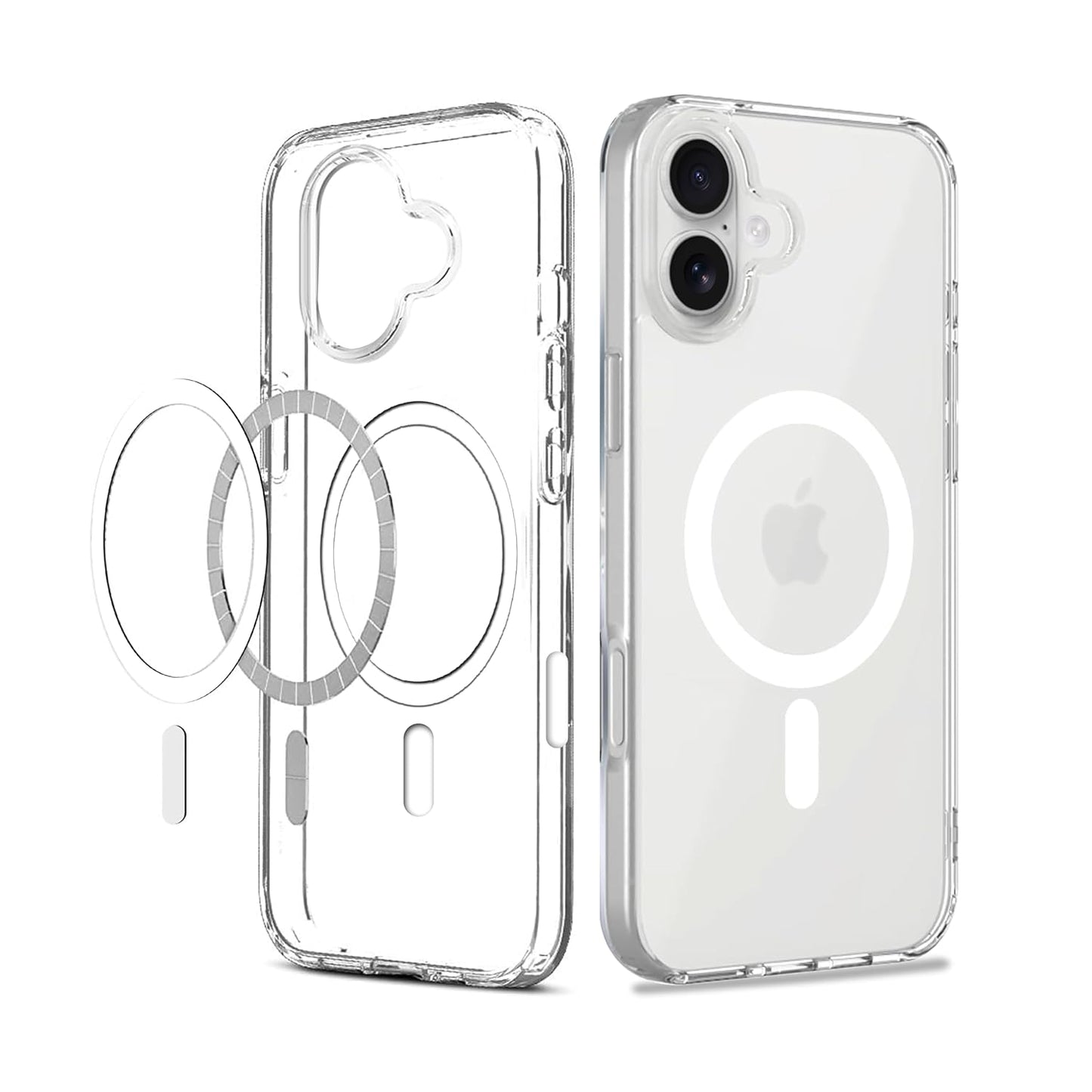 IPhone 16 Transparent Cover (Mag-Safe Case)