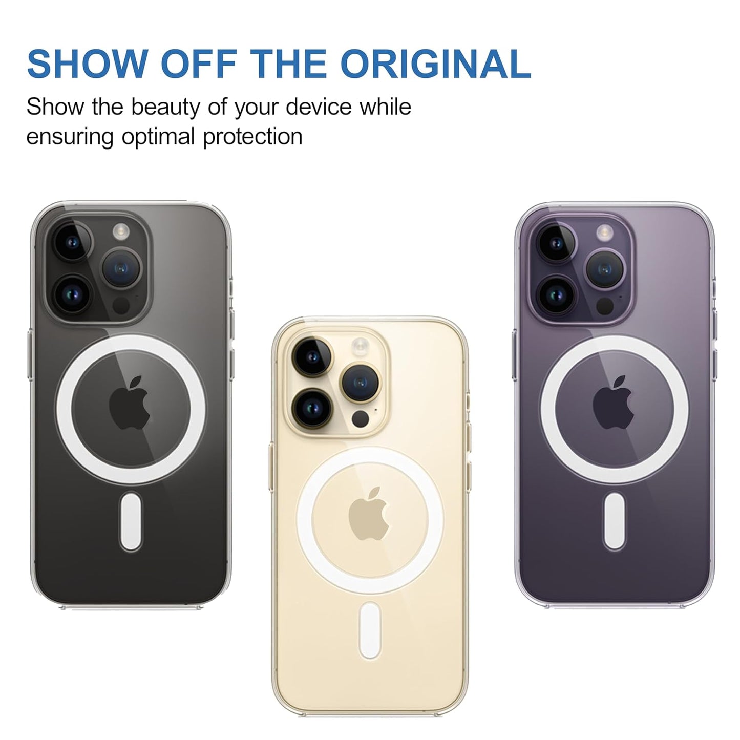 IPhone 15 Pro Transparent Case (Mag-Safe Case)