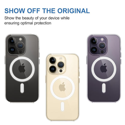IPhone 15 Pro Transparent Case (Mag-Safe Case)