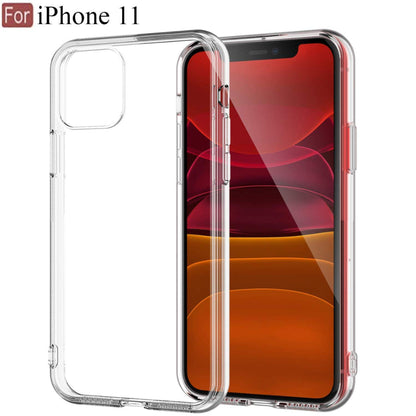 iPhone 11 Silicon Clear Case | Soft Flexible Slim-Fit