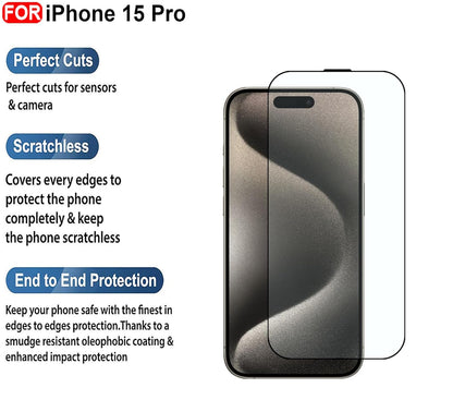 Tempered Glass for iPhone 15 PRO