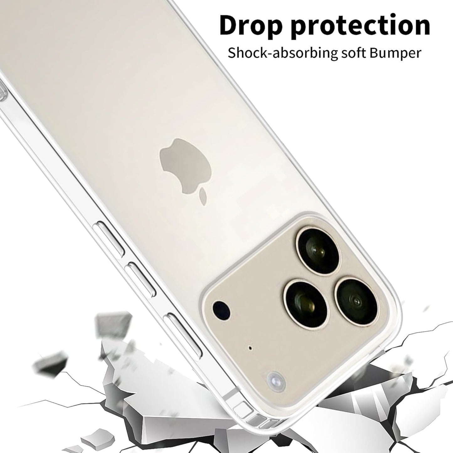 iPhone 17 pro transparent Soft Premium Case