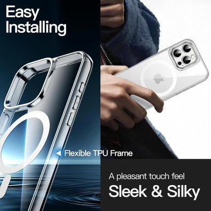 iPhone 16 Pro  Max Silicon Clear Case | Soft Flexible Slim-Fit