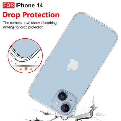 iPhone 14 Silicon Clear Case | Soft Flexible Slim-Fit