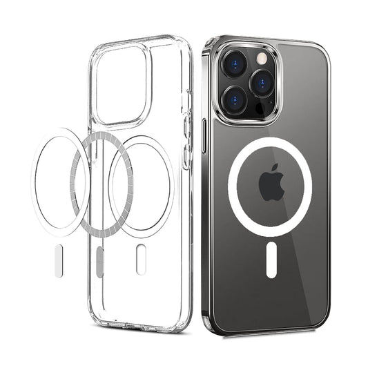 IPhone 15 Pro Transparent Case (Mag-Safe Case)