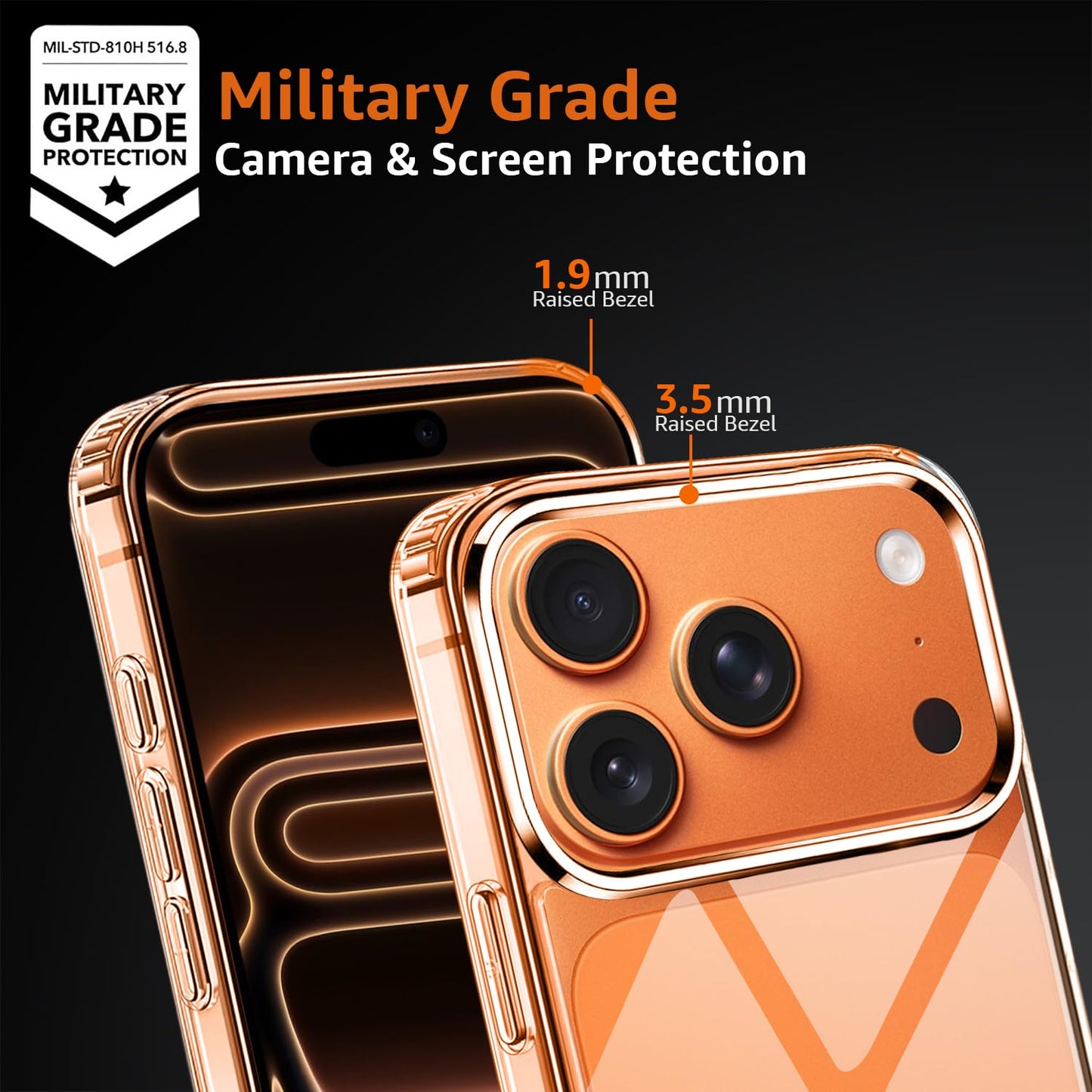 iPhone 17 pro Max transparent Soft Premium Case