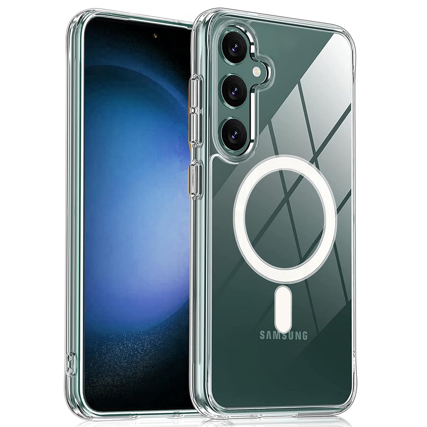 Samsung S24 5G Transparent Mag safe case