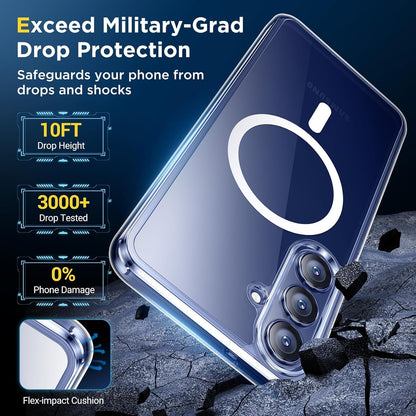Samsung S25 5G Transparent Mag safe case