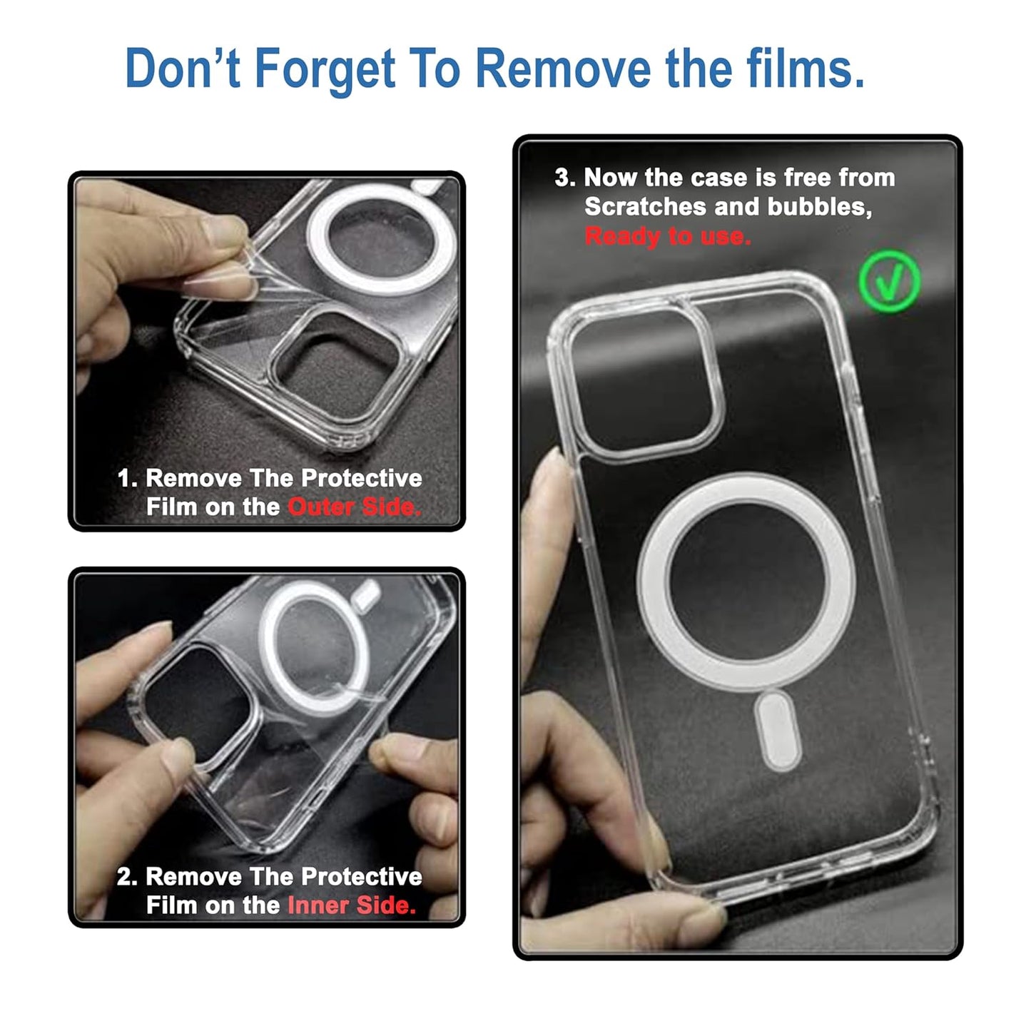 IPhone 17 Transparent Cover (Mag-Safe Case)