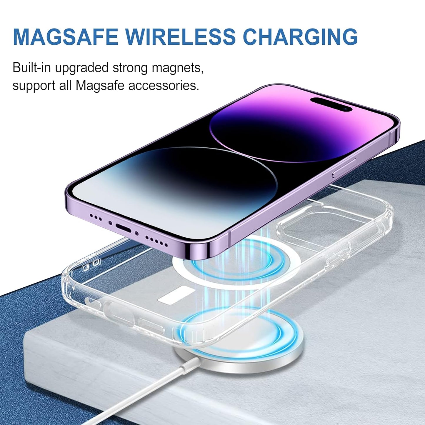 IPhone 14 Pro Transparent Cover (Mag-Safe Case)