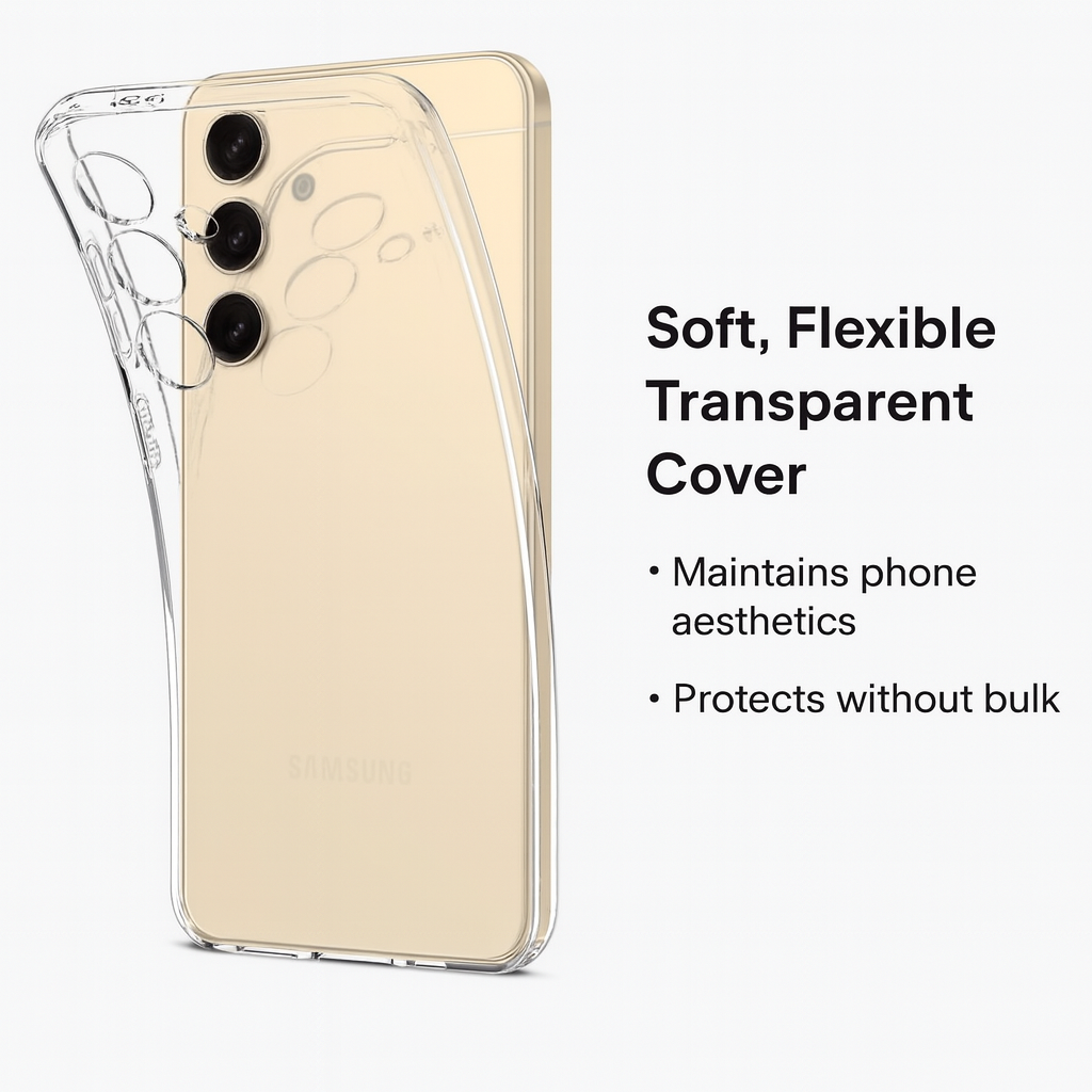 Samsung S25 Protection 3-in-1 Combo (Soft Silicone Case + Tempered Glass + Matte Guard)