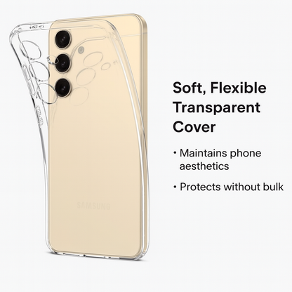 Samsung S25 Protection 3-in-1 Combo (Soft Silicone Case + Tempered Glass + Matte Guard)