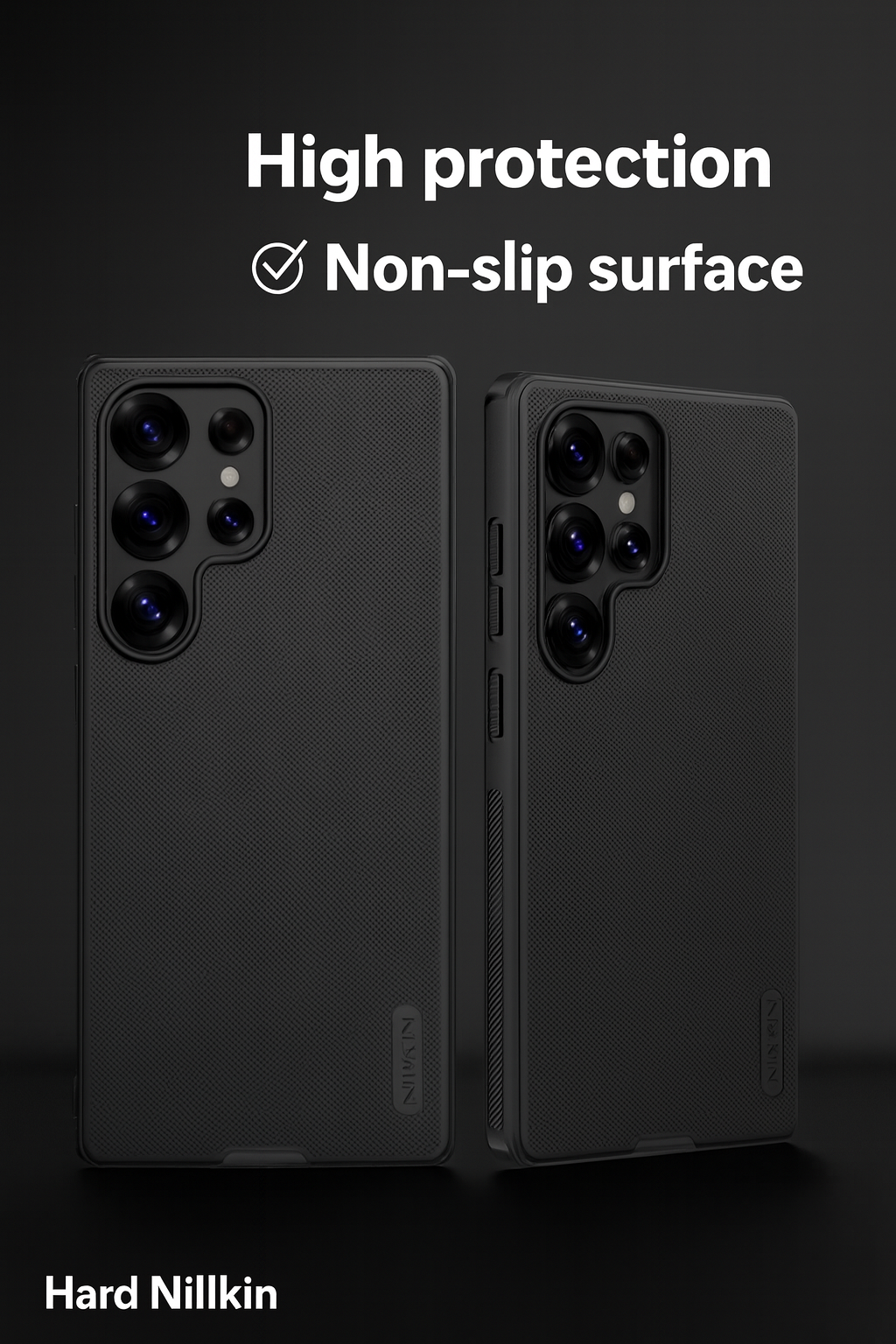 Samsung S25 Ultra Premium 3-in-1 Combo (Nillkin Hard Case + Premium Tempered Glass + Matte Guard)