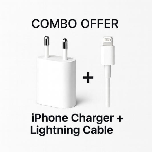 UrbanCaze Apple Fast Charge Duo Pack (Charger + Lightning Cable)