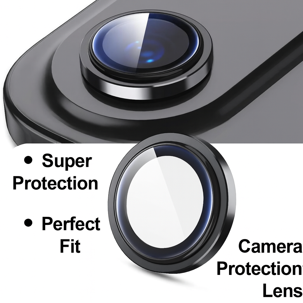 iPhone 17 Air Total Protection 4-in-1 Combo (Hard Transparent Cover + Matte Guard + Tempered Glass + Camera Lens Guard)