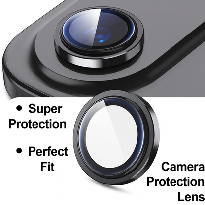 iPhone 17 Air Total Protection 4-in-1 Combo (Hard Transparent Cover + Matte Guard + Tempered Glass + Camera Lens Guard)