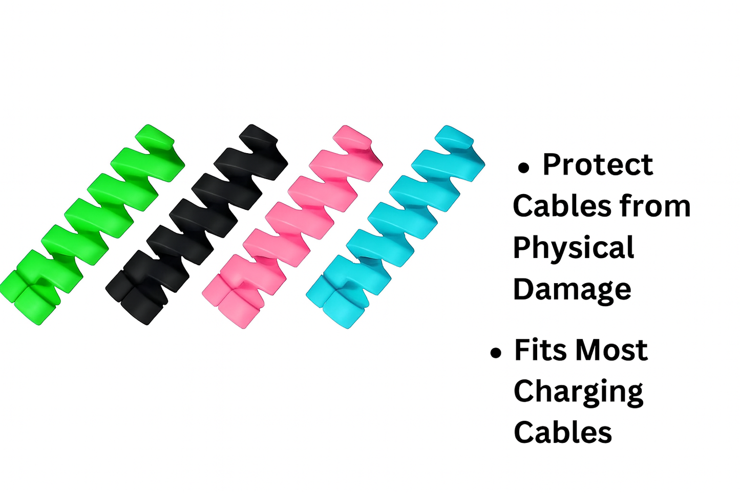Daily Essentials Combo 3-in-1 (Cable Protector + Finger Gloves + Mobile Stand)