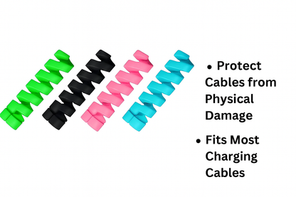 Daily Essentials Combo 3-in-1 (Cable Protector + Finger Gloves + Mobile Stand)