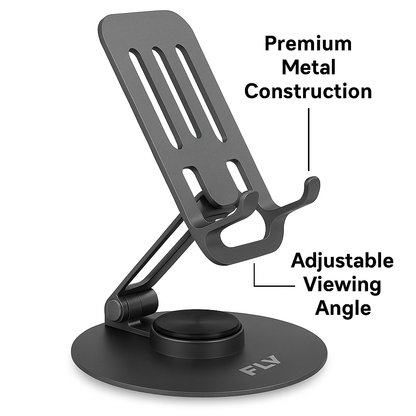 UrbanCaze AirPods Pro (2nd Gen) Combo – AirPods Pro + Cable Protector + Metal Mobile Stand | Ultimate 3-in-1 Tech Essentials Pack